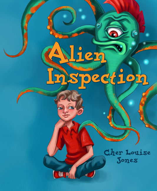 Alien Inspection Children’s early reader science fiction chapter book with an environmental theme