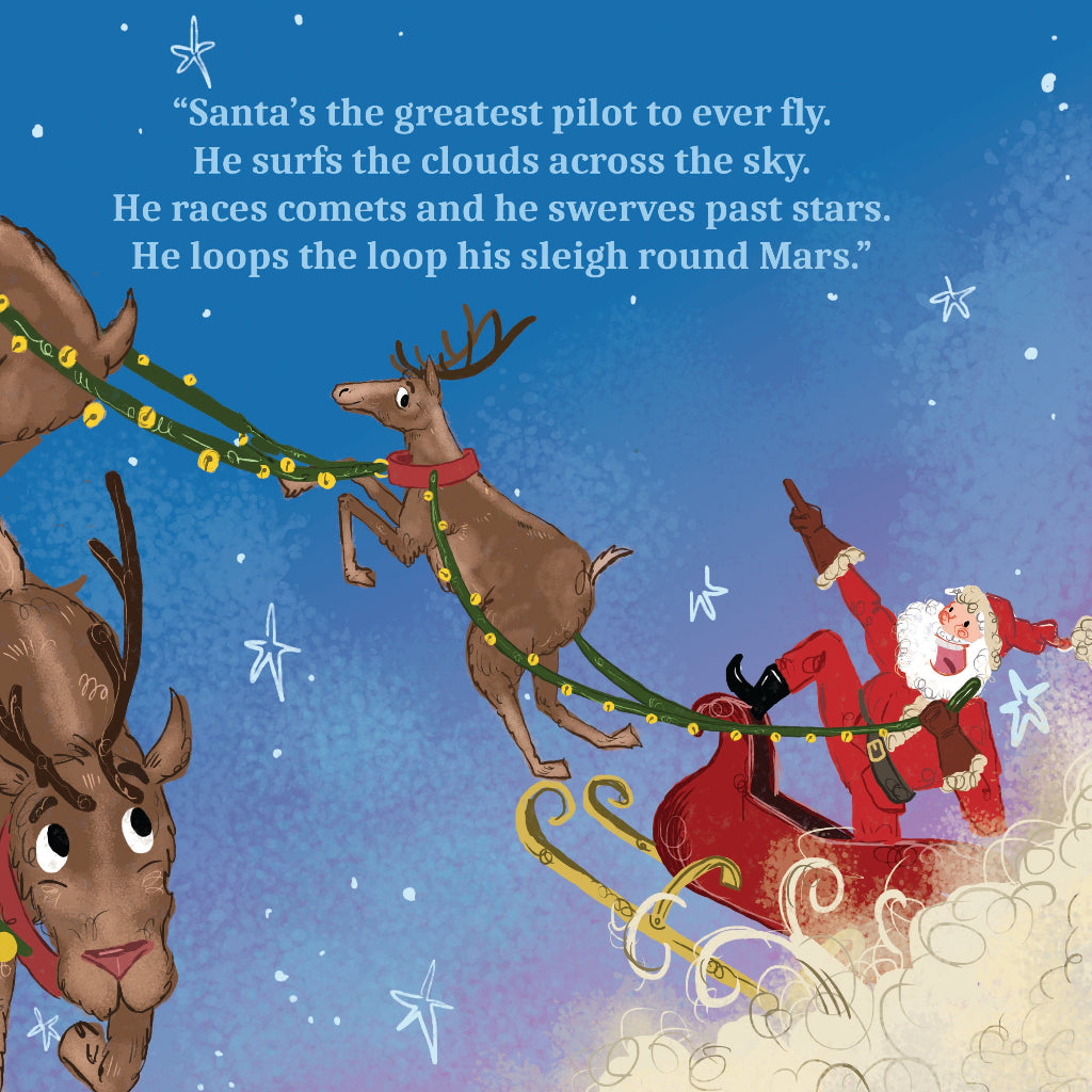 Santa Claus Whispers by Cher Louise Jones Children's picture books Penguin journeys across the world to become an elf.