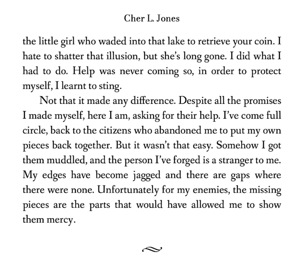 The Book of Evelyn Escaping Sanctuary by Cher L. Jones Dystopian Sci-f novel bees cannibals