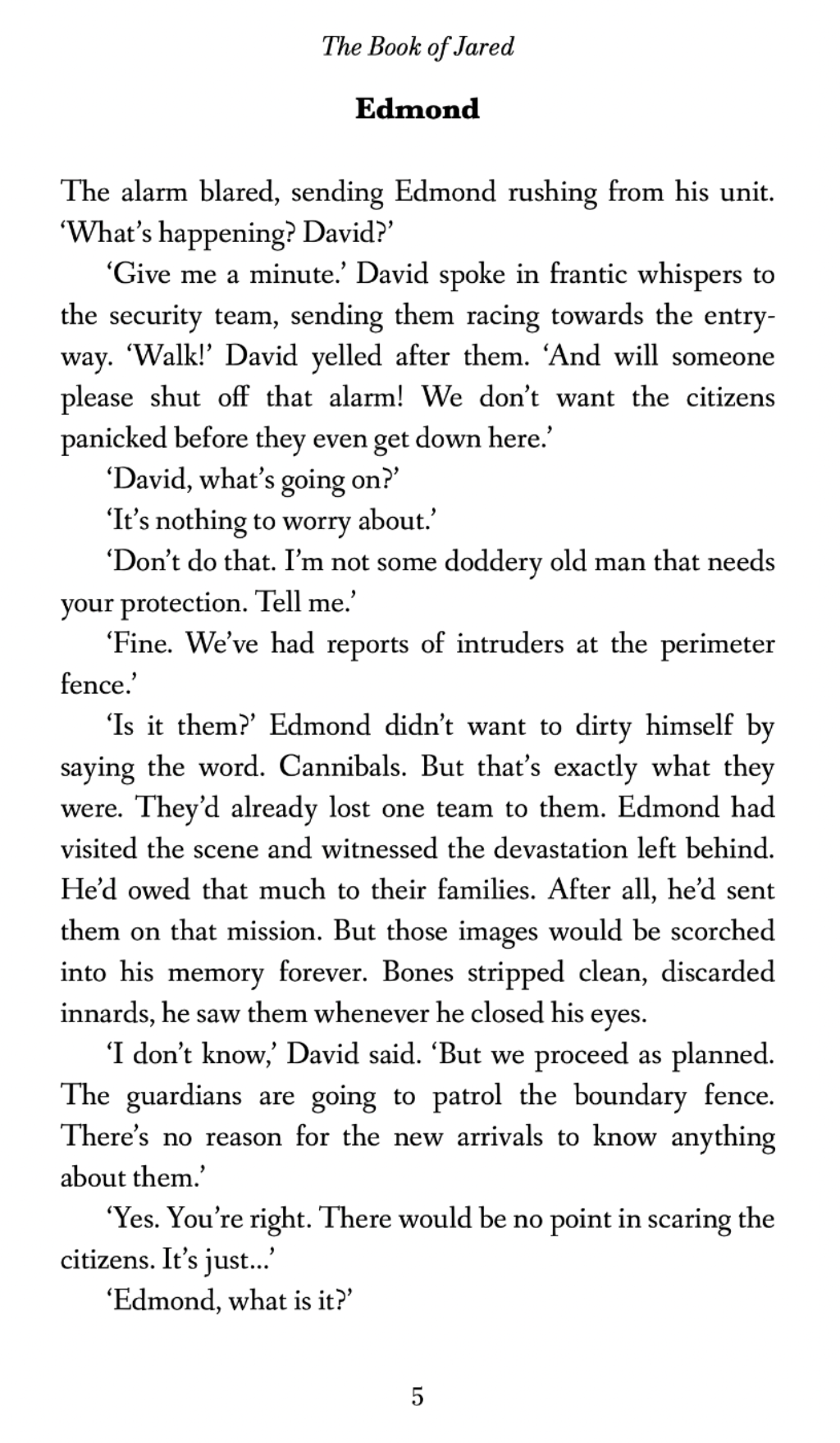 The Book of Jared By Cher L. Jones Look Inside Page Dystopian Sci-fi Science Fiction Time travel Salt Mines Poland