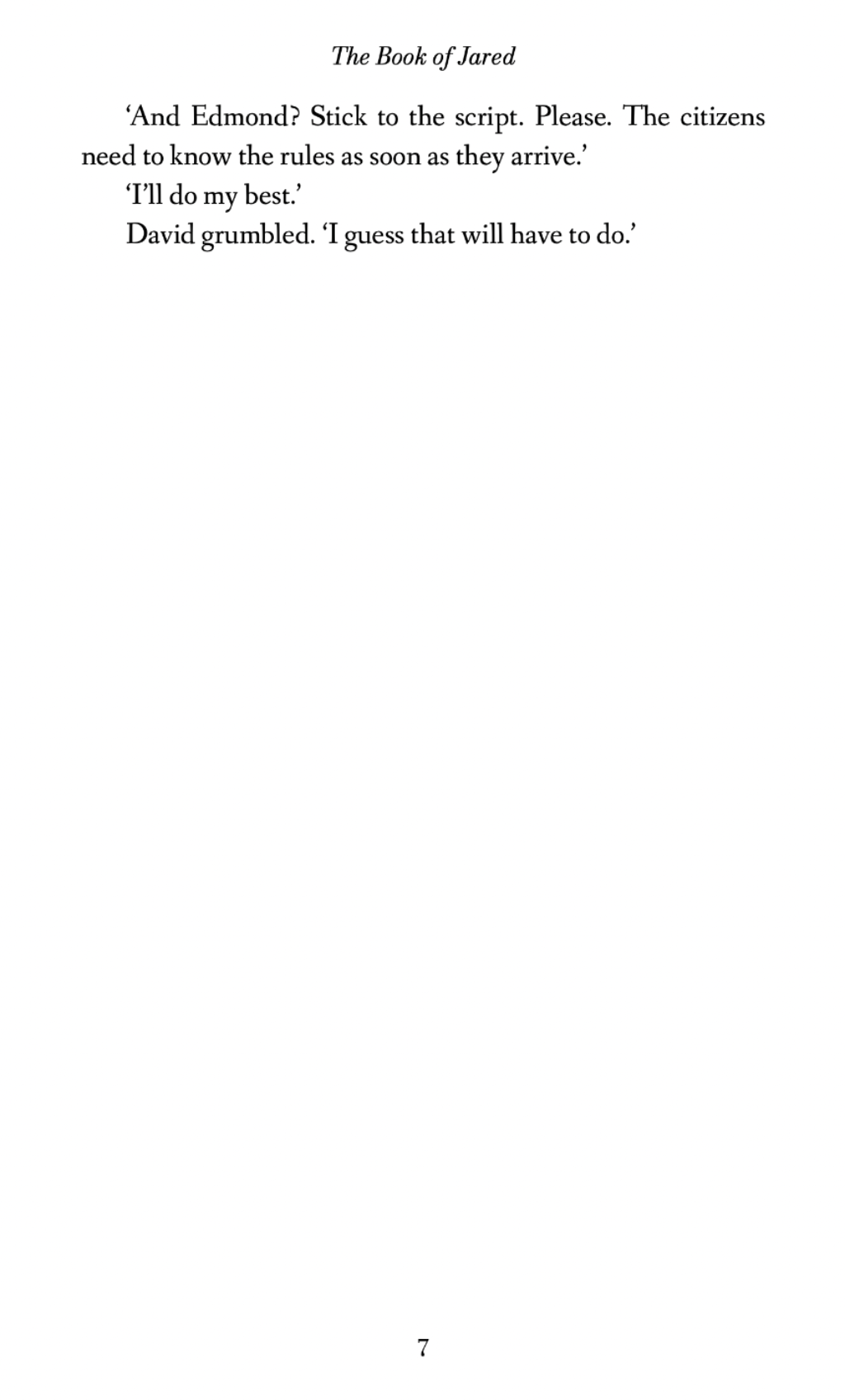 The Book of Jared By Cher L. Jones Look Inside Page Dystopian Sci-fi Science Fiction Time travel Salt Mines Poland