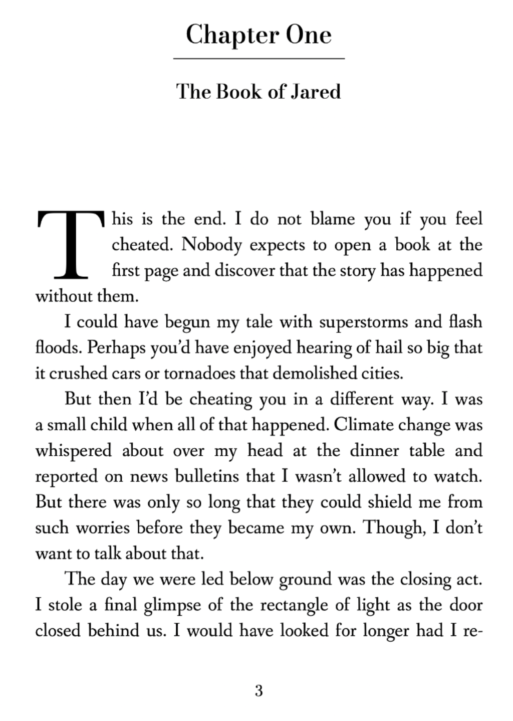 The Book of Jared By Cher L. Jones Look Inside Page Dystopian Sci-fi Science Fiction Time travel Salt Mines Poland