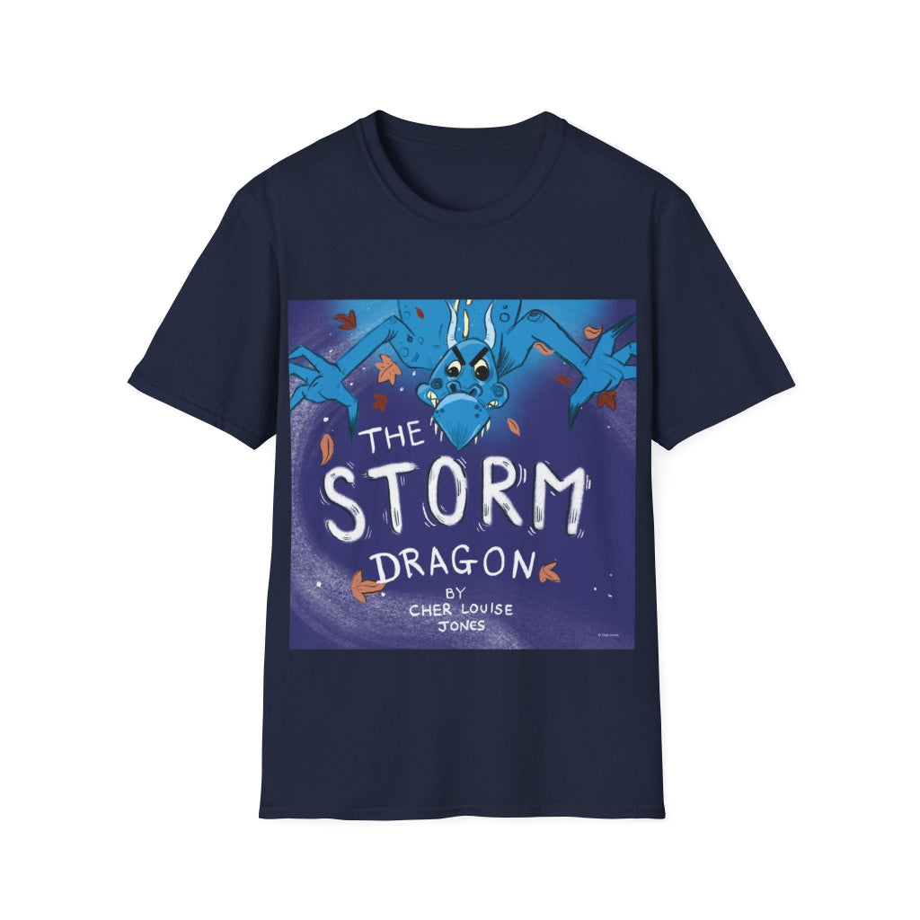 The Storm Dragon Unisex T-Shirt Purple Children's book Cher Louise Jones Lee Dixon