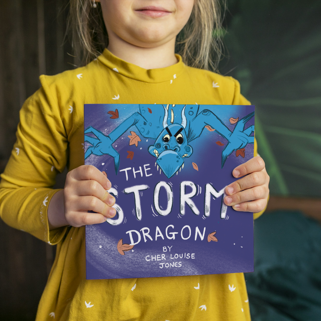 The Storm Dragon by Cher Jones Illustrated by Lee Dixon Problems and Mistakes Family Values Telling the Truth Knights Wizards Warriors Magic