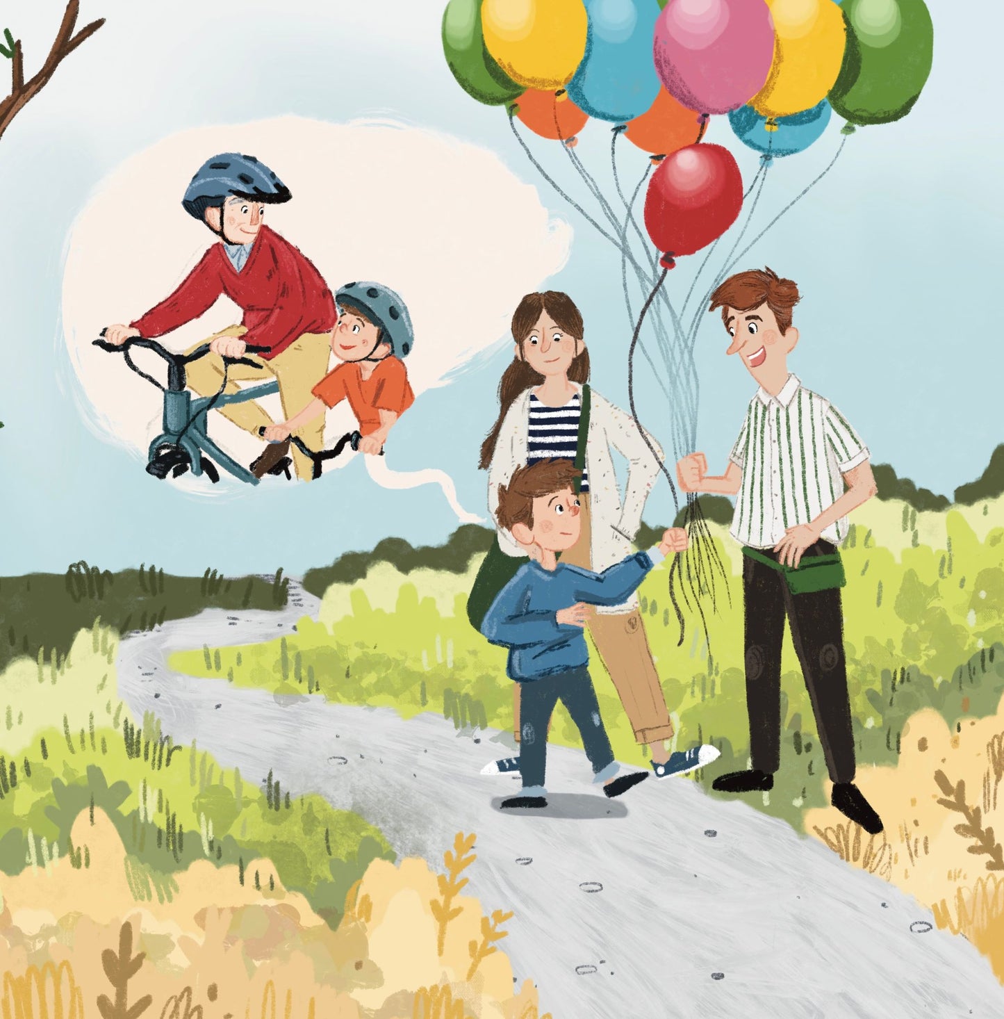 The Burst Balloon - Large Print Paperback