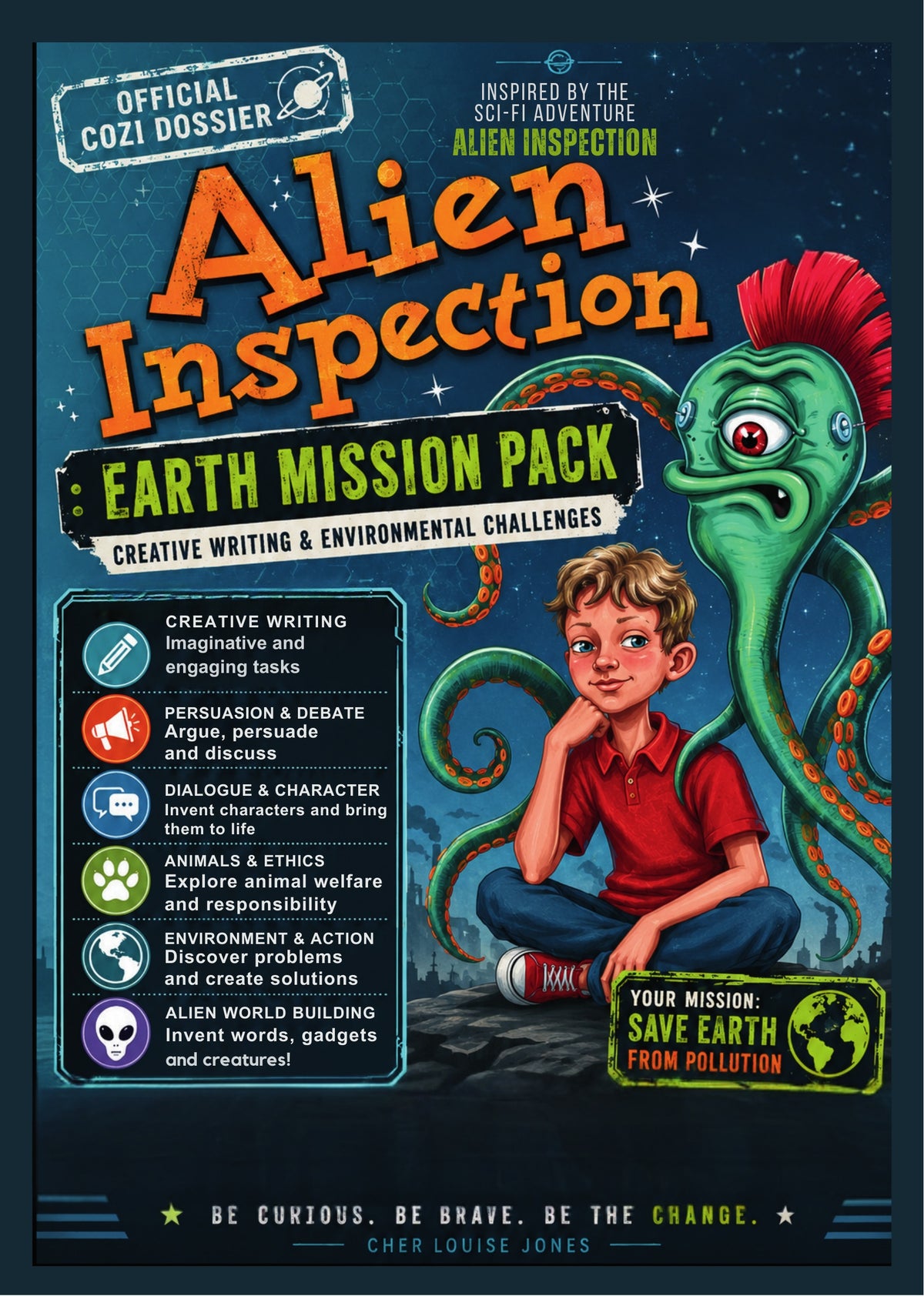 Alien Inspection Earth Mission Pack teaching resource cover